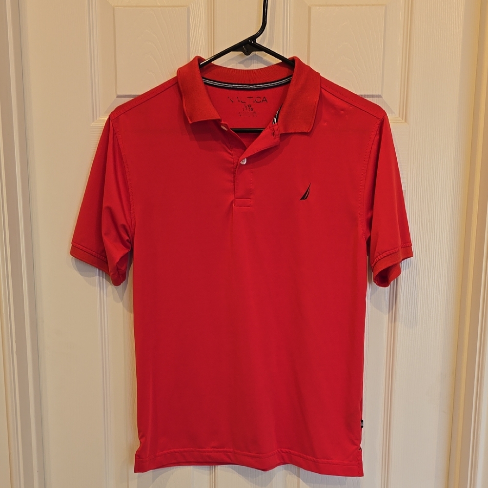Nautica Youth XL Red Polo Shirt
